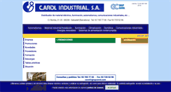 Desktop Screenshot of carolindustrial.es